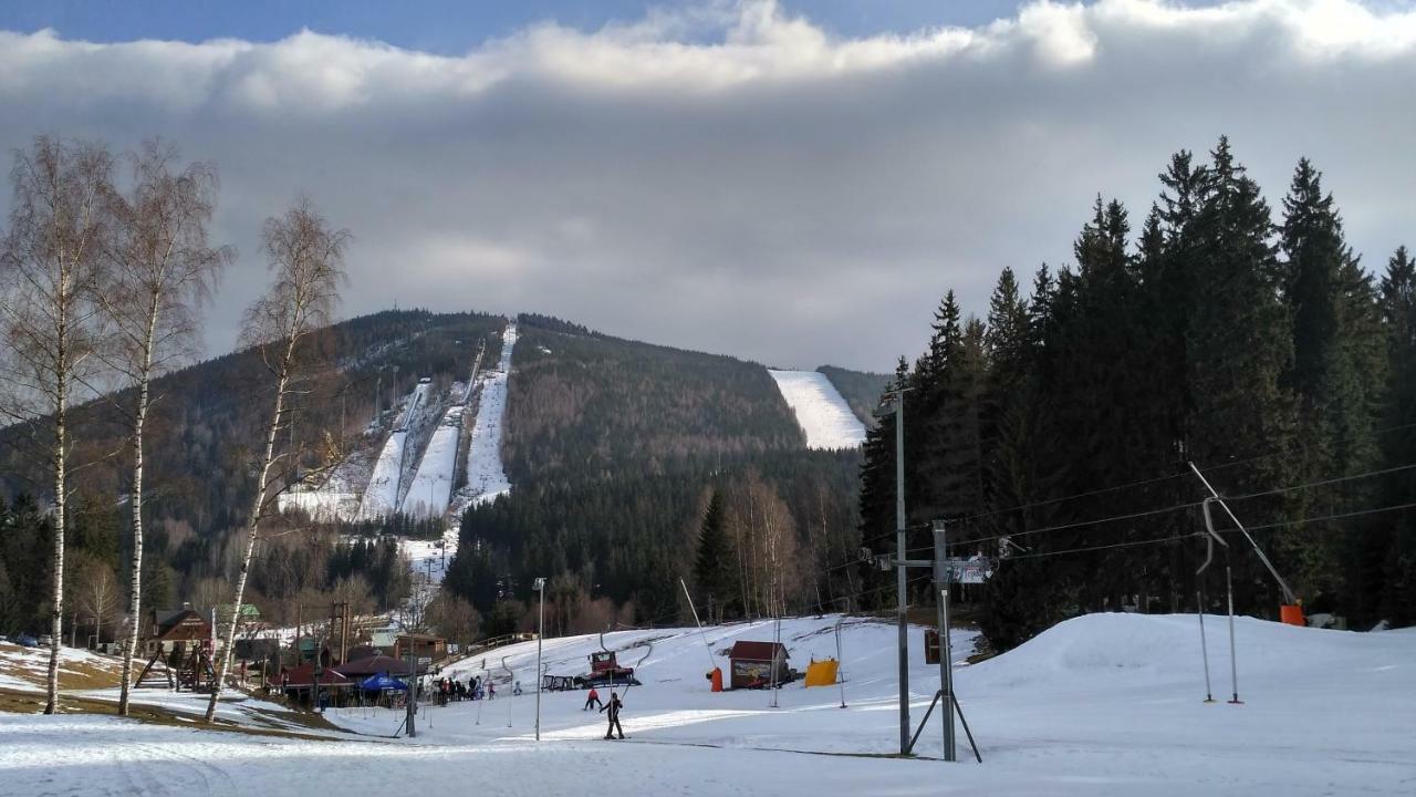 Harrachov Resident Apartments "Terrace & Chill" - High Speed Wifi, Smart Tv, Netflix, Disney Plus 외부 사진